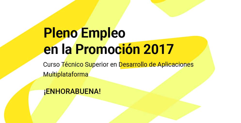 TÉCNICO SUPERIOR EN DESARROLLO DE APLICACIONES MULTIPLATAFORMA