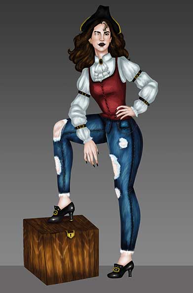 trabajos alumnos CEV concept art